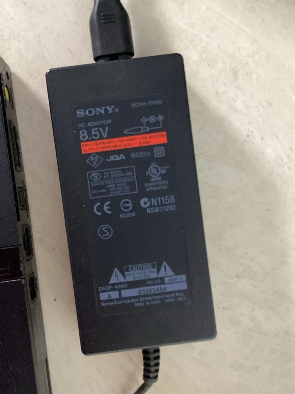 Sony PlayStation 2 Slim Console & 2 Sony Controllers OEM